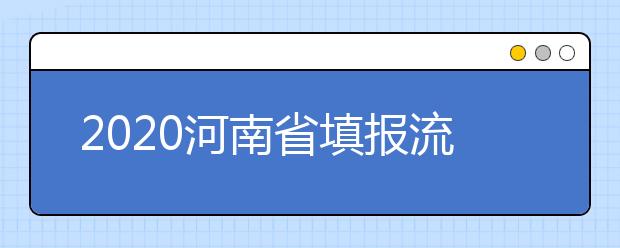 2020河南省填報流程是什么？河南省高考志愿怎么填？