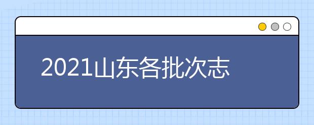 2021山東各批次志愿是如何設置？考生如何填報？